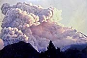 Eruption of the Merapi by Asienreisender